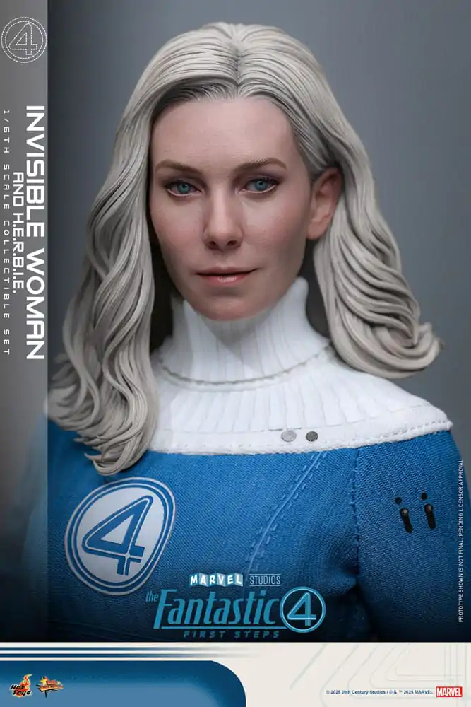 The Fantastic Four: First Steps Movie Masterpiece Akčná figúrka 2-balenie 1/6 Invisible Woman & H.E.R.B.I.E. 28 cm produktová fotografia
