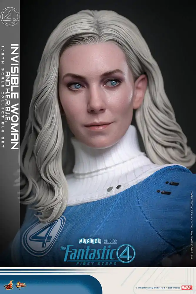 The Fantastic Four: First Steps Movie Masterpiece Akčná figúrka 2-balenie 1/6 Invisible Woman & H.E.R.B.I.E. 28 cm produktová fotografia