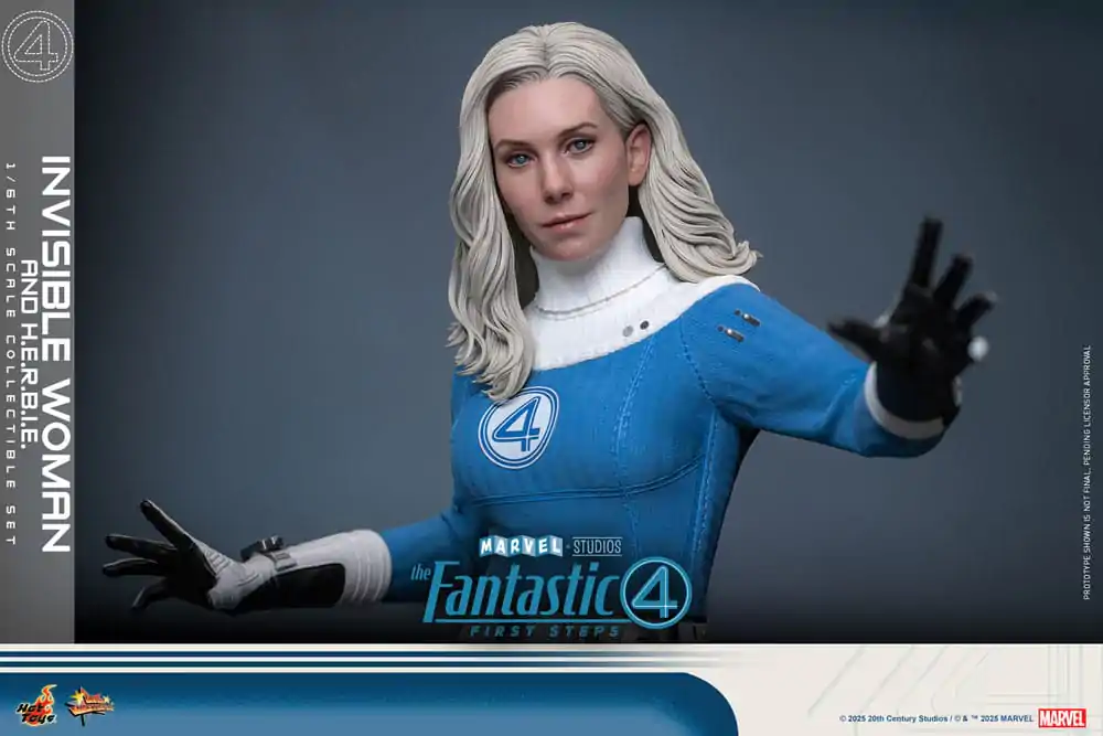 The Fantastic Four: First Steps Movie Masterpiece Akčná figúrka 2-balenie 1/6 Invisible Woman & H.E.R.B.I.E. 28 cm produktová fotografia
