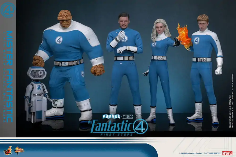The Fantastic Four: First Steps Movie Masterpiece Akčná figúrka 1/6 Mister Fantastic 30 cm produktová fotografia