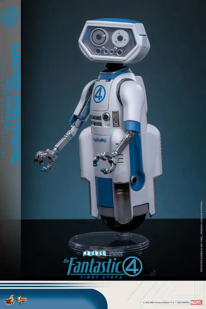 The Fantastic Four: First Steps Movie Masterpiece Akčná figúrka 2-balenie 1/6 Mister Fantastic & H.E.R.B.I.E. 30 cm produktová fotografia