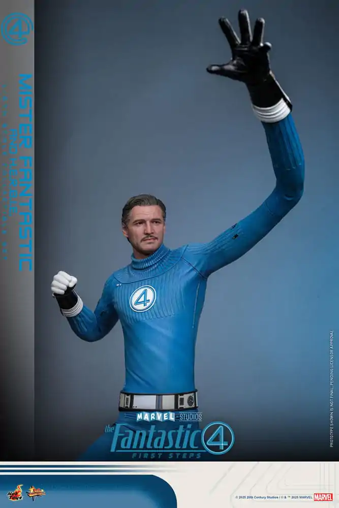 The Fantastic Four: First Steps Movie Masterpiece Akčná figúrka 2-balenie 1/6 Mister Fantastic & H.E.R.B.I.E. 30 cm produktová fotografia