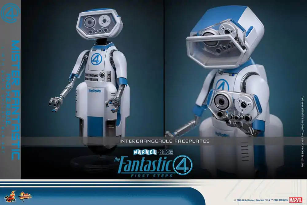 The Fantastic Four: First Steps Movie Masterpiece Akčná figúrka 2-balenie 1/6 Mister Fantastic & H.E.R.B.I.E. 30 cm produktová fotografia