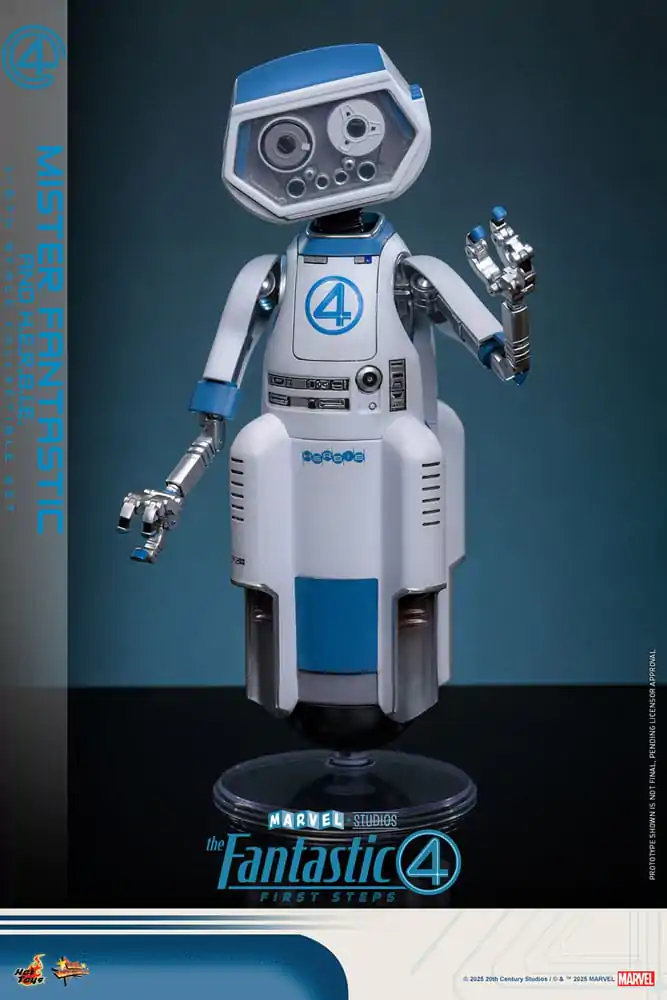 The Fantastic Four: First Steps Movie Masterpiece Akčná figúrka 2-balenie 1/6 Mister Fantastic & H.E.R.B.I.E. 30 cm produktová fotografia
