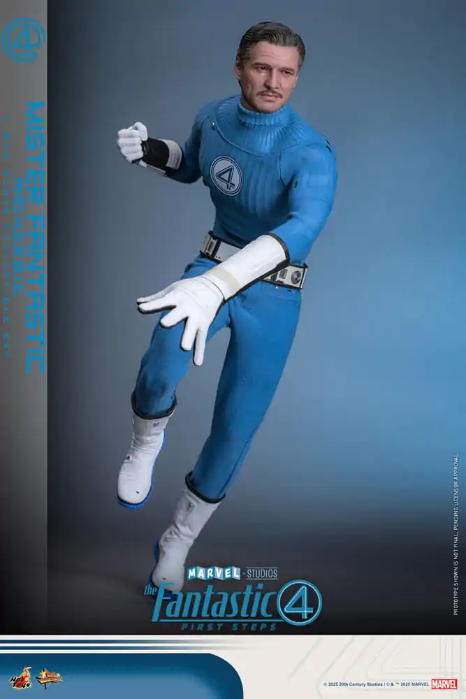 The Fantastic Four: First Steps Movie Masterpiece Akčná figúrka 2-balenie 1/6 Mister Fantastic & H.E.R.B.I.E. 30 cm produktová fotografia