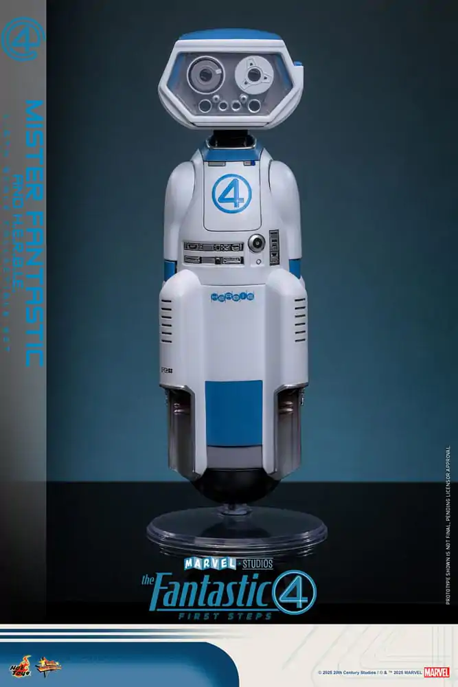 The Fantastic Four: First Steps Movie Masterpiece Akčná figúrka 2-balenie 1/6 Mister Fantastic & H.E.R.B.I.E. 30 cm produktová fotografia