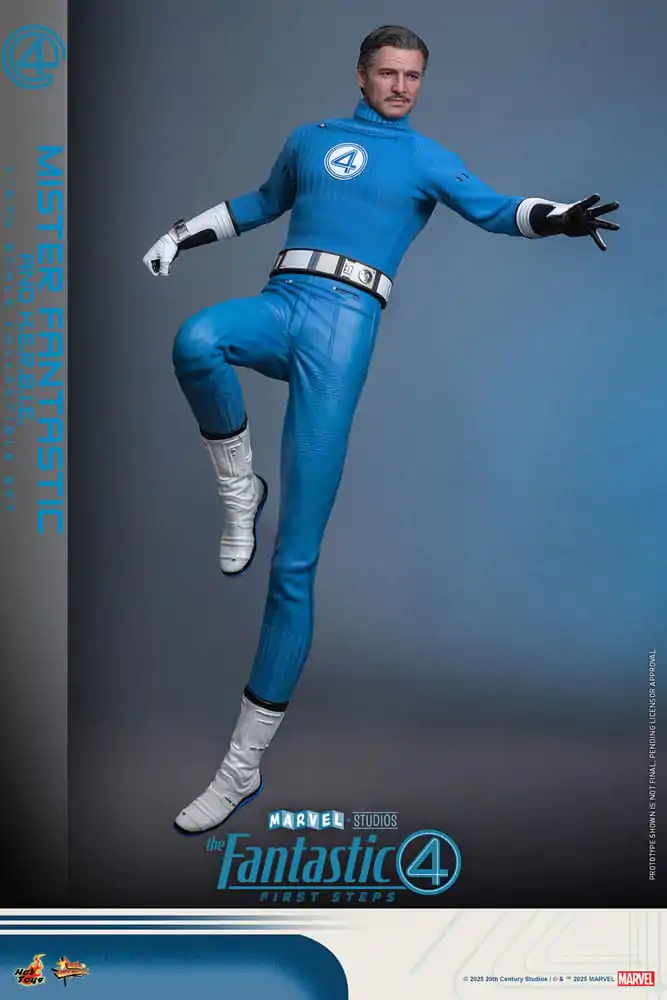 The Fantastic Four: First Steps Movie Masterpiece Akčná figúrka 2-balenie 1/6 Mister Fantastic & H.E.R.B.I.E. 30 cm produktová fotografia