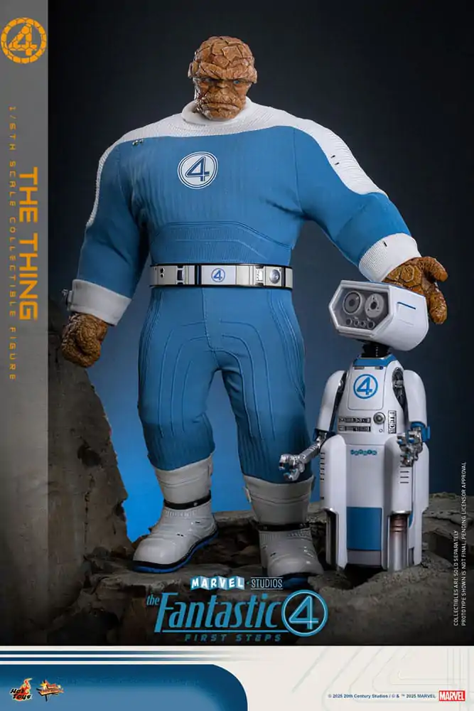 The Fantastic Four: First Steps Movie Masterpiece Akčná figúrka 1/6 The Thing 31 cm produktová fotografia