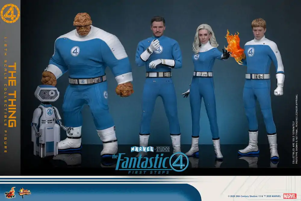 The Fantastic Four: First Steps Movie Masterpiece Akčná figúrka 1/6 The Thing 31 cm produktová fotografia