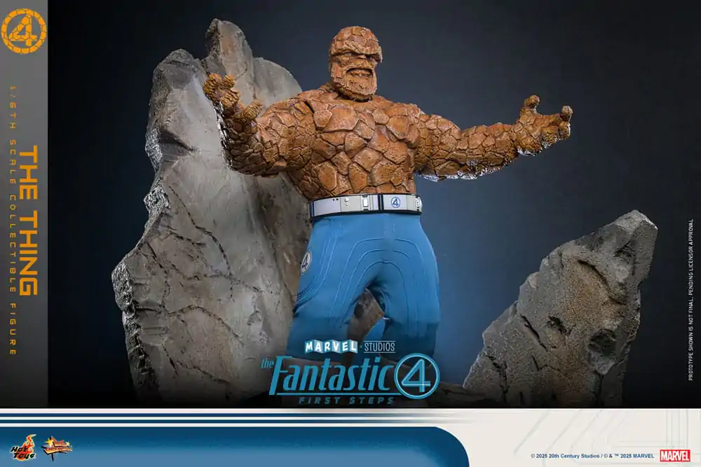The Fantastic Four: First Steps Movie Masterpiece Akčná figúrka 1/6 The Thing 31 cm produktová fotografia