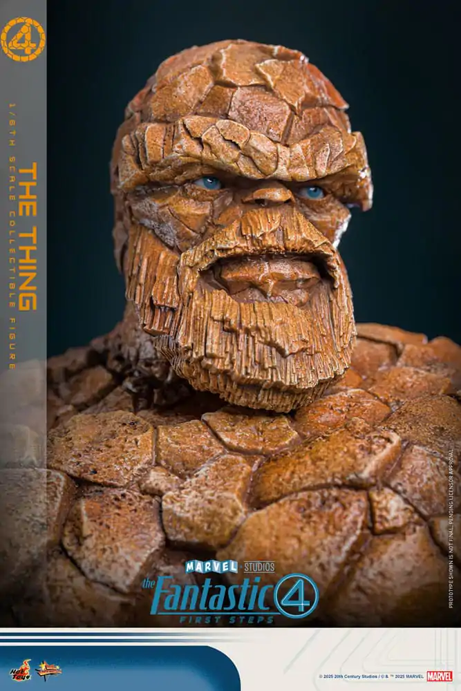 The Fantastic Four: First Steps Movie Masterpiece Akčná figúrka 1/6 The Thing 31 cm produktová fotografia
