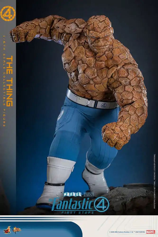 The Fantastic Four: First Steps Movie Masterpiece Akčná figúrka 1/6 The Thing 31 cm produktová fotografia