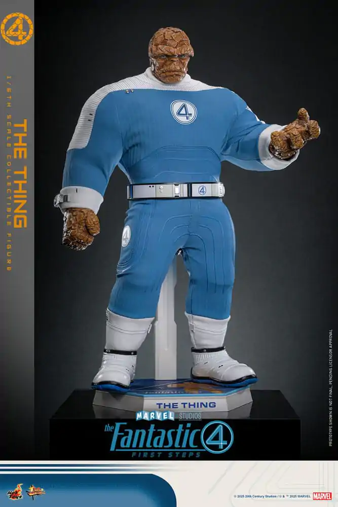 The Fantastic Four: First Steps Movie Masterpiece Akčná figúrka 1/6 The Thing 31 cm produktová fotografia