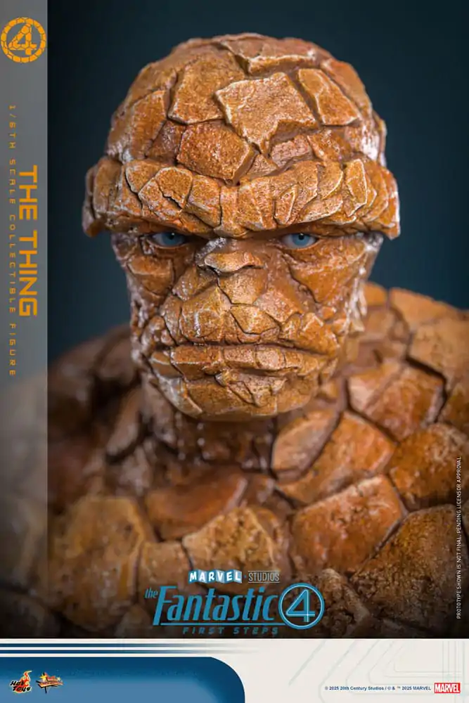 The Fantastic Four: First Steps Movie Masterpiece Akčná figúrka 1/6 The Thing 31 cm produktová fotografia