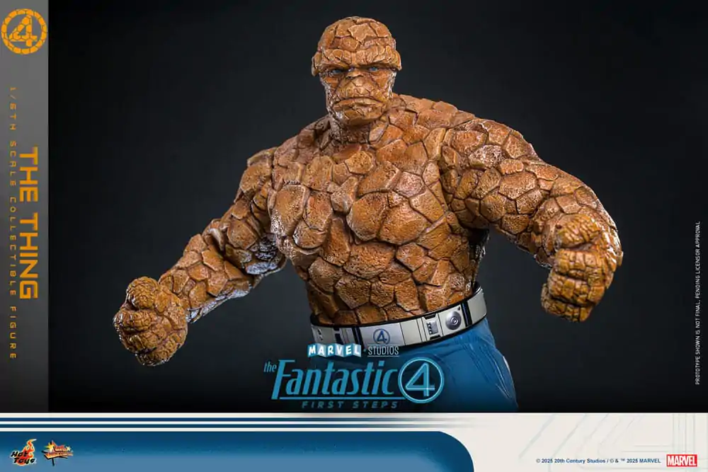 The Fantastic Four: First Steps Movie Masterpiece Akčná figúrka 1/6 The Thing 31 cm produktová fotografia