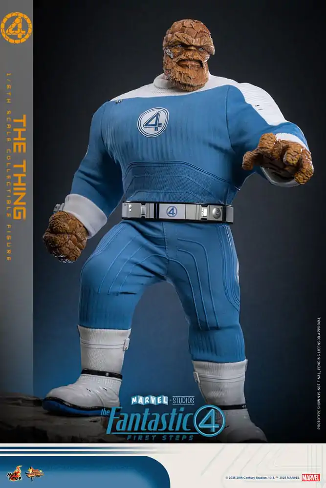 The Fantastic Four: First Steps Movie Masterpiece Akčná figúrka 1/6 The Thing 31 cm produktová fotografia