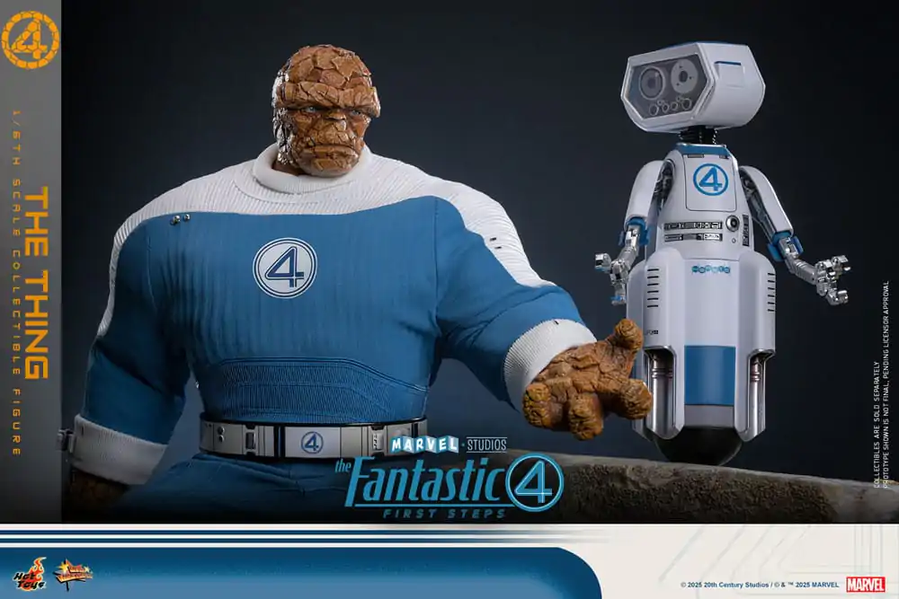 The Fantastic Four: First Steps Movie Masterpiece Akčná figúrka 1/6 The Thing 31 cm produktová fotografia