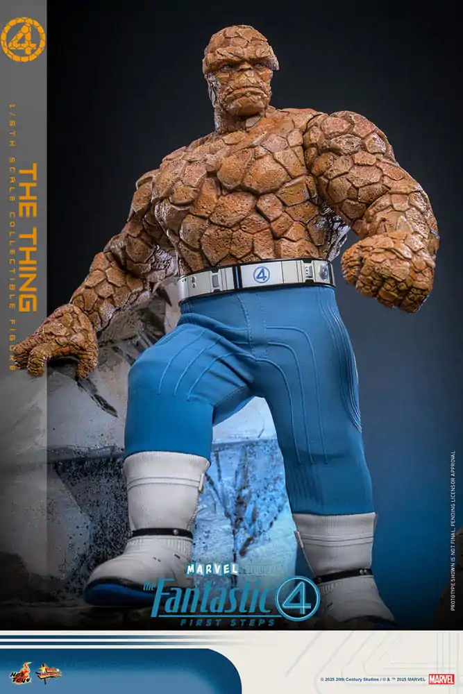 The Fantastic Four: First Steps Movie Masterpiece Akčná figúrka 1/6 The Thing 31 cm produktová fotografia