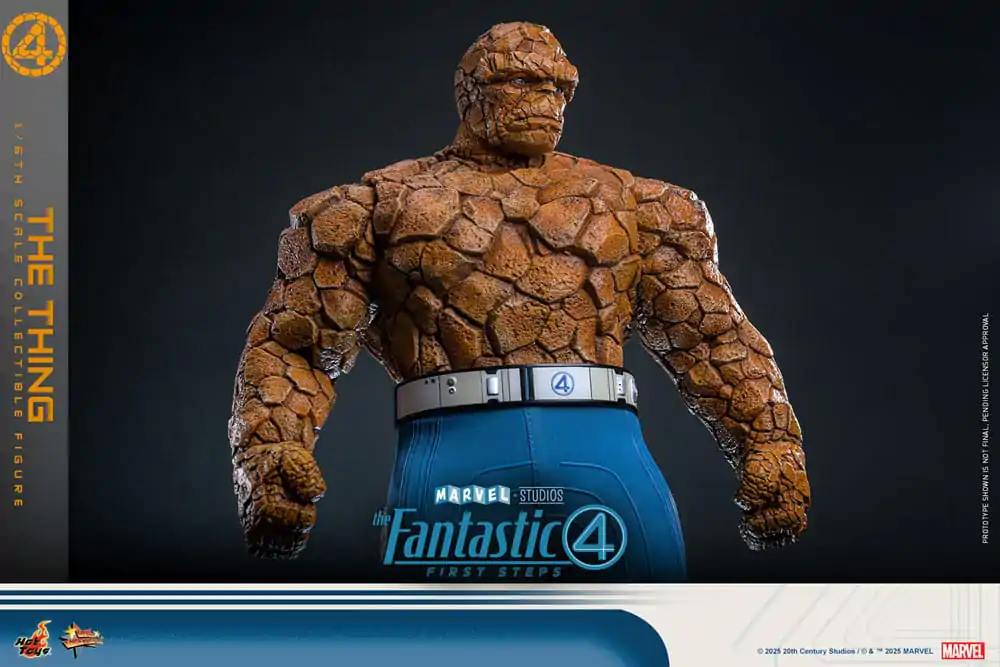 The Fantastic Four: First Steps Movie Masterpiece Akčná figúrka 1/6 The Thing 31 cm produktová fotografia
