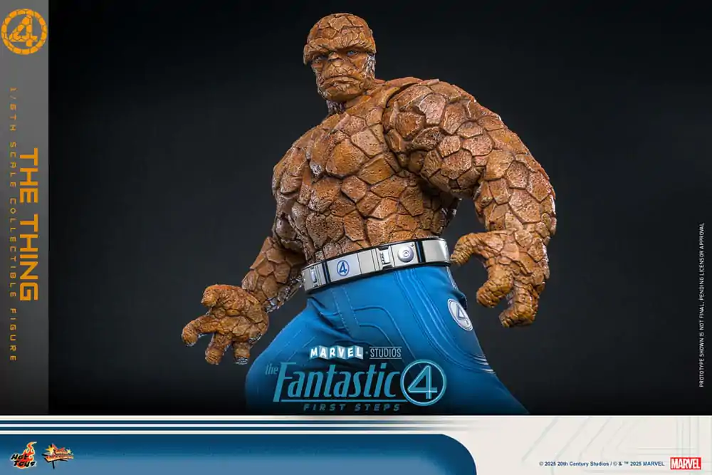 The Fantastic Four: First Steps Movie Masterpiece Akčná figúrka 1/6 The Thing 31 cm produktová fotografia