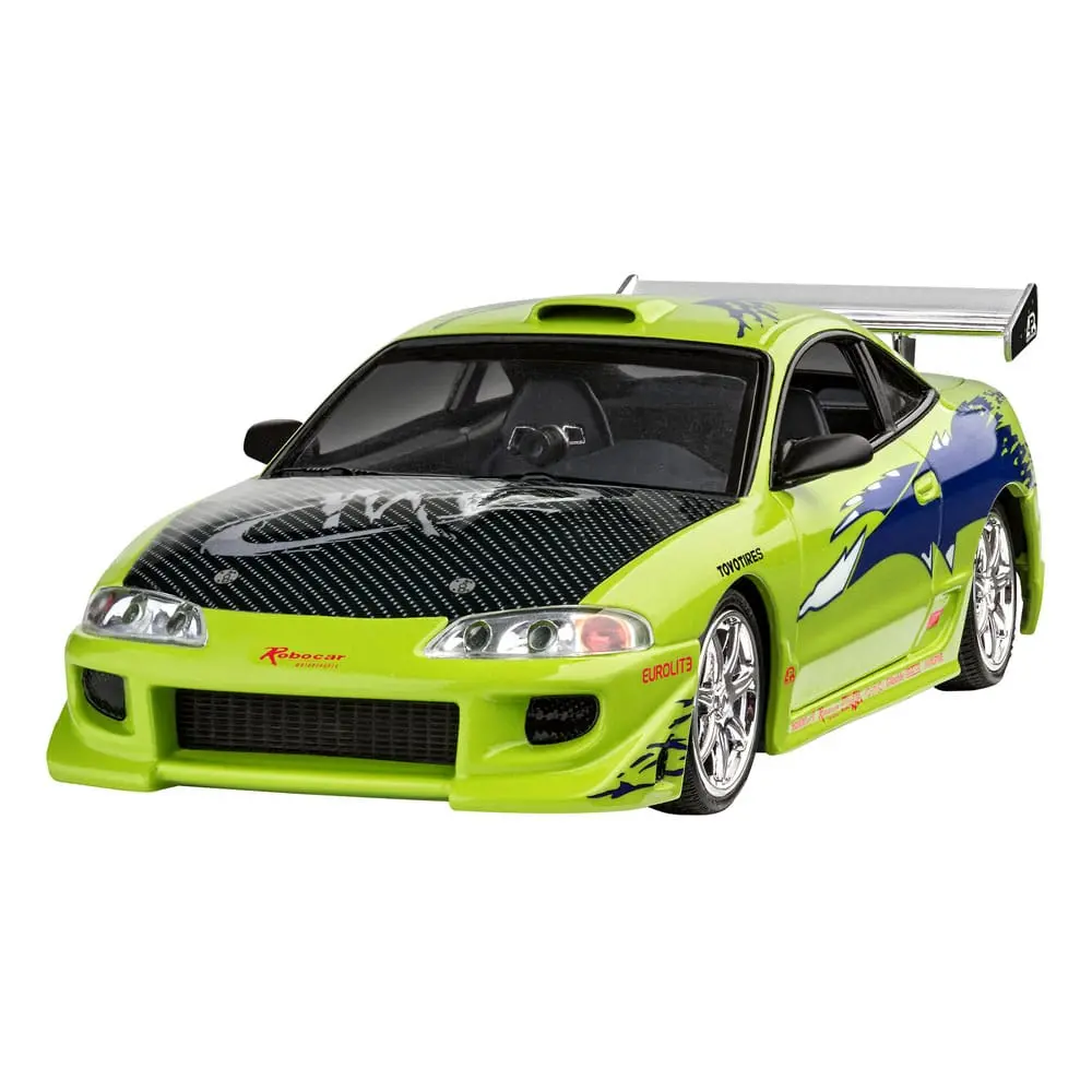 The Fast & Furious Model Kit so základným príslušenstvom Brian's 1995 Mitsubishi Eclipse produktová fotografia