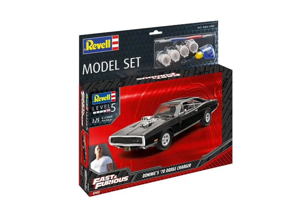 The Fast & Furious Model Kit so základným príslušenstvom Dominic's 1970 Dodge Charger termékfotó