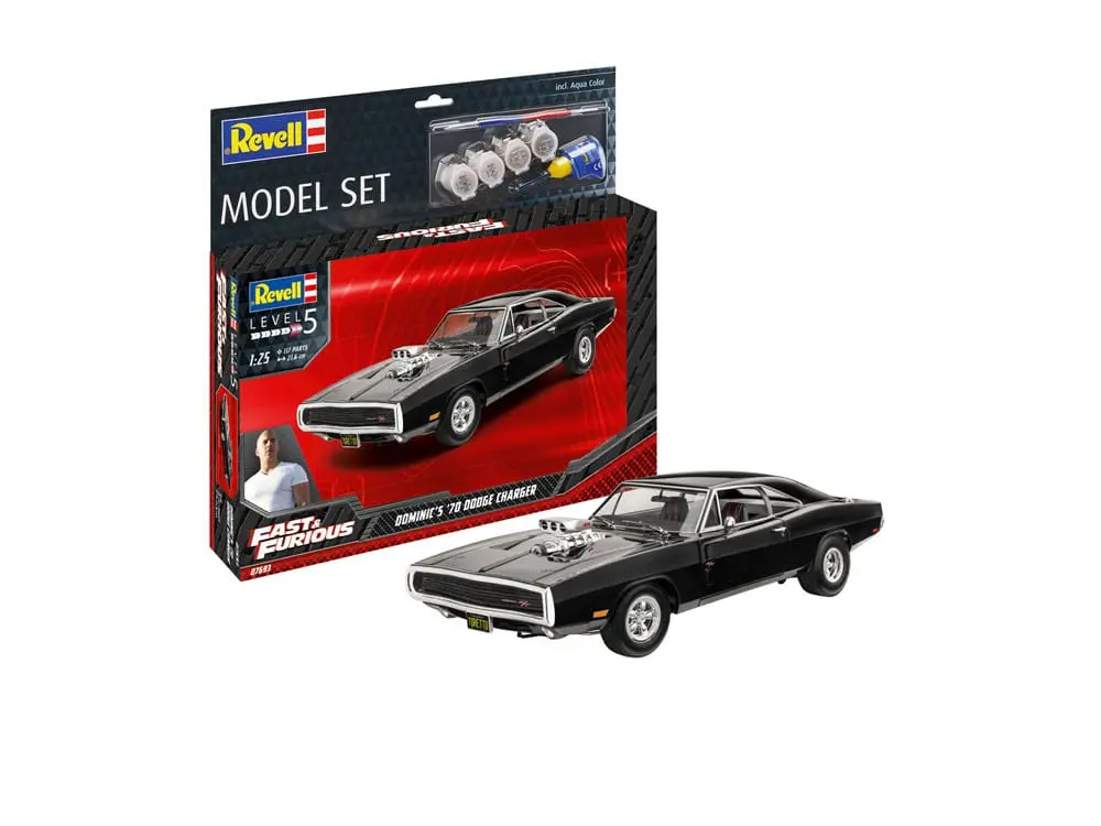 The Fast & Furious Model Kit so základným príslušenstvom Dominic's 1970 Dodge Charger termékfotó