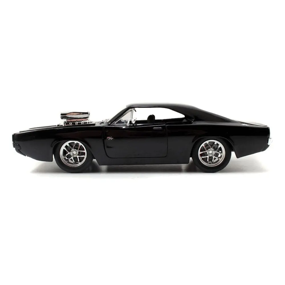 The Fast and Furious Zmenšený model Hollywood Rides 1/24 1970 Dodge Charger s figúrkou Dom Toretto produktová fotografia