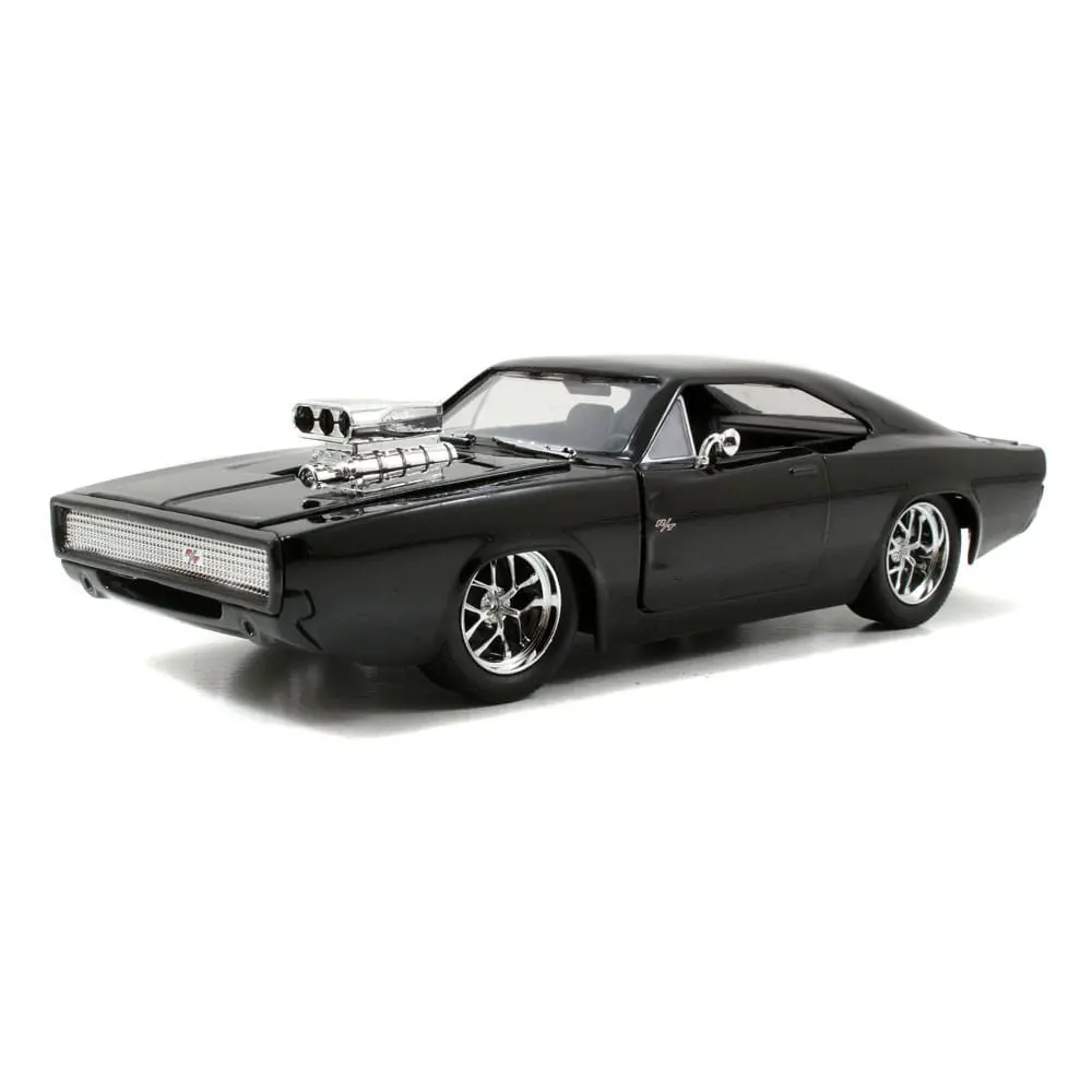 The Fast and Furious Zmenšený model Hollywood Rides 1/24 1970 Dodge Charger s figúrkou Dom Toretto produktová fotografia