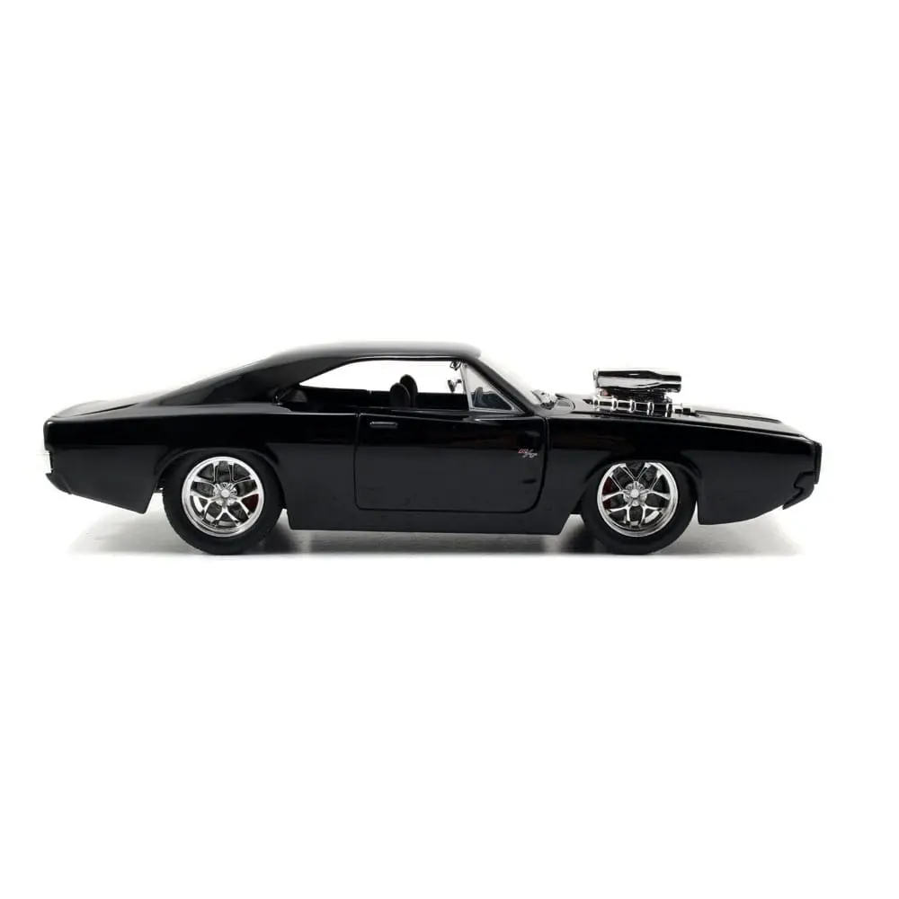 The Fast and Furious Zmenšený model Hollywood Rides 1/24 1970 Dodge Charger s figúrkou Dom Toretto produktová fotografia