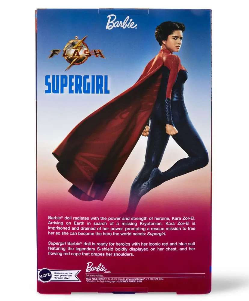 The Flash Barbie Signature Bábika Supergirl produktová fotografia