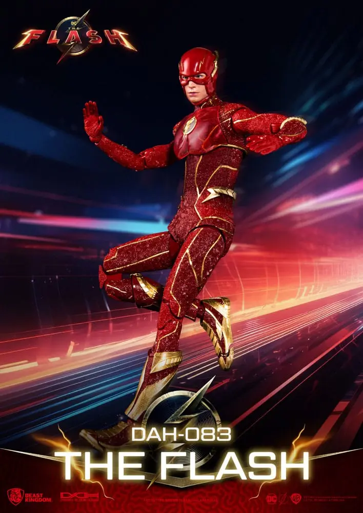 The Flash Dynamic 8ction Heroes Akčná figúrka 1/9 The Flash Deluxe Version 24 cm produktová fotografia