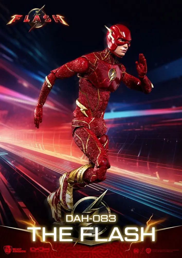 The Flash Dynamic 8ction Heroes Akčná figúrka 1/9 The Flash Deluxe Version 24 cm produktová fotografia