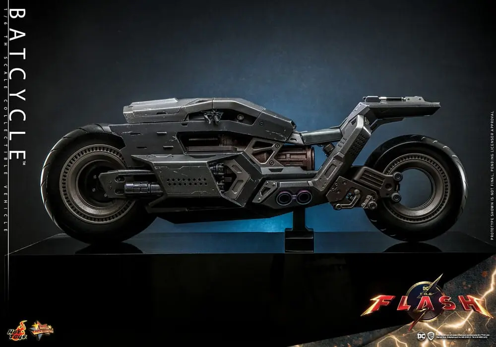 The Flash Movie Masterpiece Vehicle 1/6 Motorka Batcycle 56 cm produktová fotografia