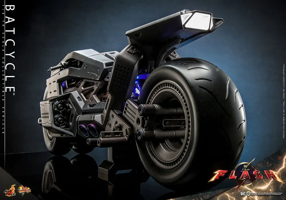 The Flash Movie Masterpiece Vehicle 1/6 Motorka Batcycle 56 cm produktová fotografia