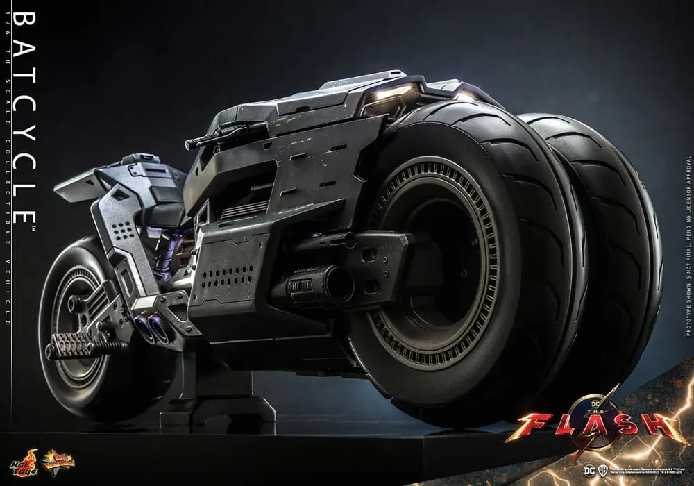 The Flash Movie Masterpiece Vehicle 1/6 Motorka Batcycle 56 cm produktová fotografia