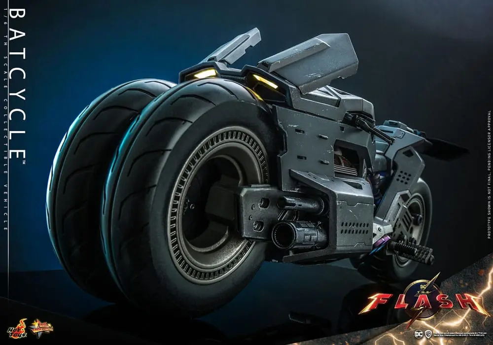 The Flash Movie Masterpiece Vehicle 1/6 Motorka Batcycle 56 cm produktová fotografia