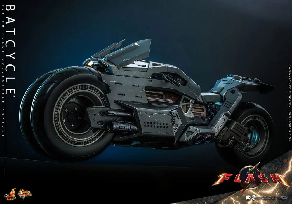 The Flash Movie Masterpiece Vehicle 1/6 Motorka Batcycle 56 cm produktová fotografia