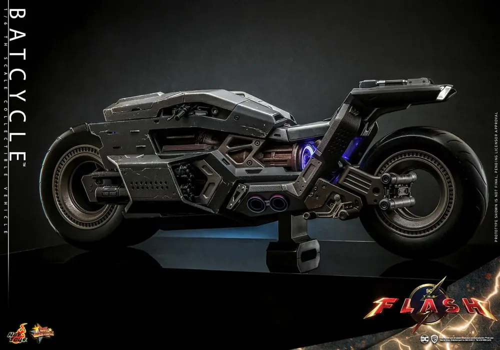 The Flash Movie Masterpiece Vehicle 1/6 Motorka Batcycle 56 cm produktová fotografia