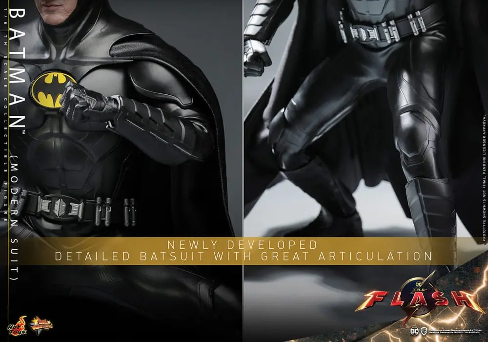 The Flash Movie Masterpiece Akčná Figúrka 1/6 Batman (Modern Suit) 30 cm produktová fotografia