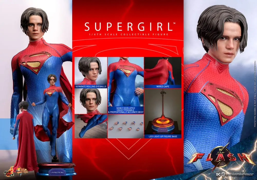 The Flash Movie Masterpiece Akčná figúrka 1/6 Supergirl 28 cm produktová fotografia