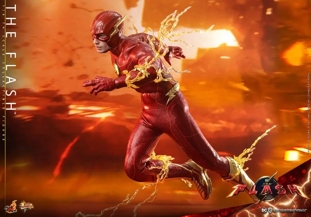 The Flash Movie Masterpiece Akčná figúrka 1/6 The Flash 30 cm produktová fotografia