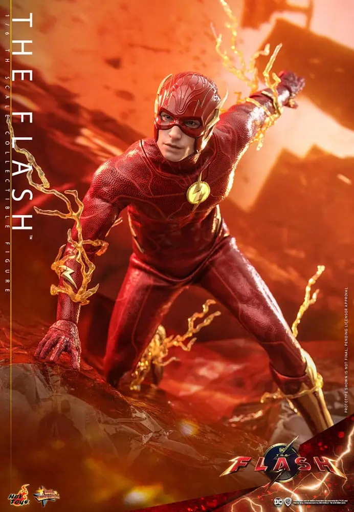 The Flash Movie Masterpiece Akčná figúrka 1/6 The Flash 30 cm produktová fotografia