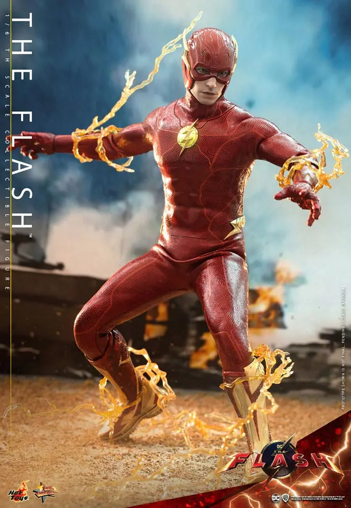 The Flash Movie Masterpiece Akčná figúrka 1/6 The Flash 30 cm produktová fotografia