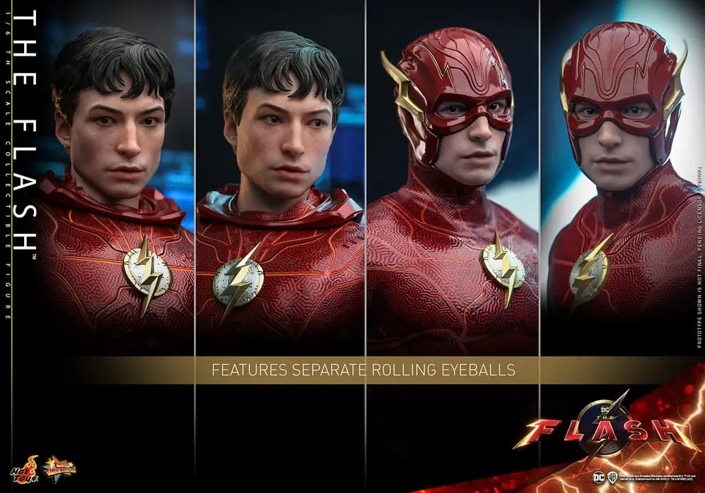 The Flash Movie Masterpiece Akčná figúrka 1/6 The Flash 30 cm produktová fotografia