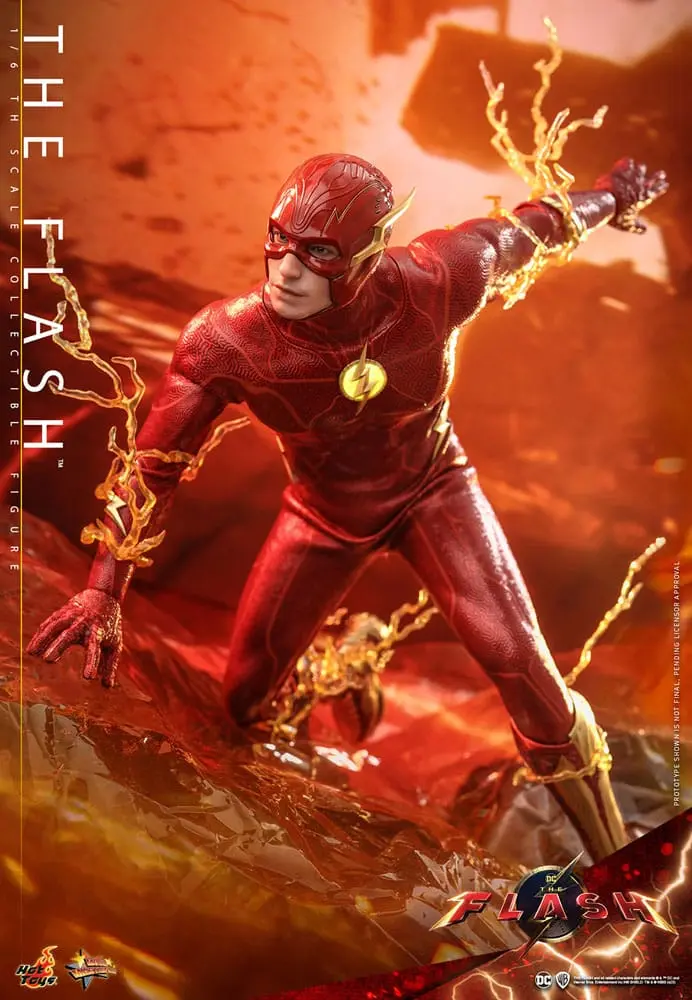 The Flash Movie Masterpiece Akčná figúrka 1/6 The Flash 30 cm produktová fotografia