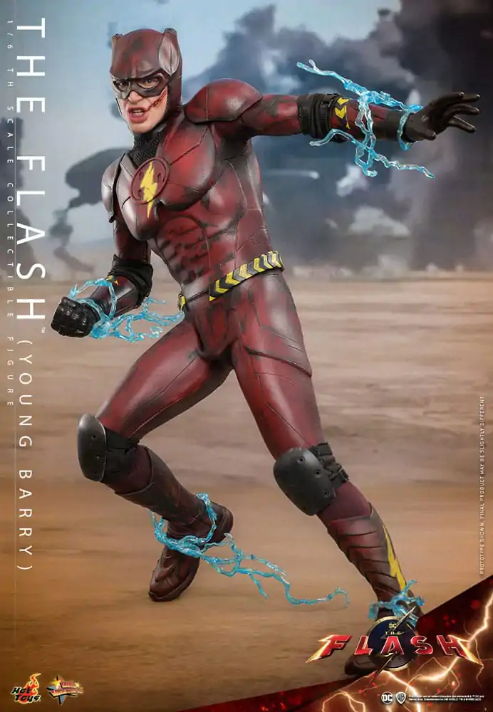 The Flash Movie Masterpiece Akčná Figúrka 1/6 The Flash (Young Barry) 30 cm produktová fotografia