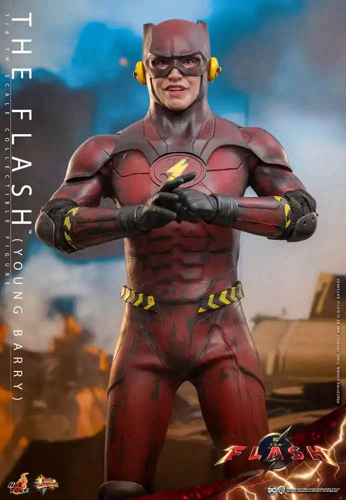 The Flash Movie Masterpiece Akčná Figúrka 1/6 The Flash (Young Barry) 30 cm produktová fotografia