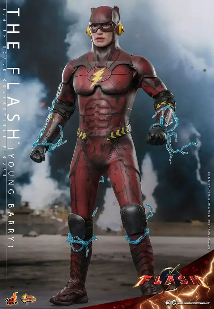 The Flash Movie Masterpiece Akčná Figúrka 1/6 The Flash (Young Barry) 30 cm produktová fotografia