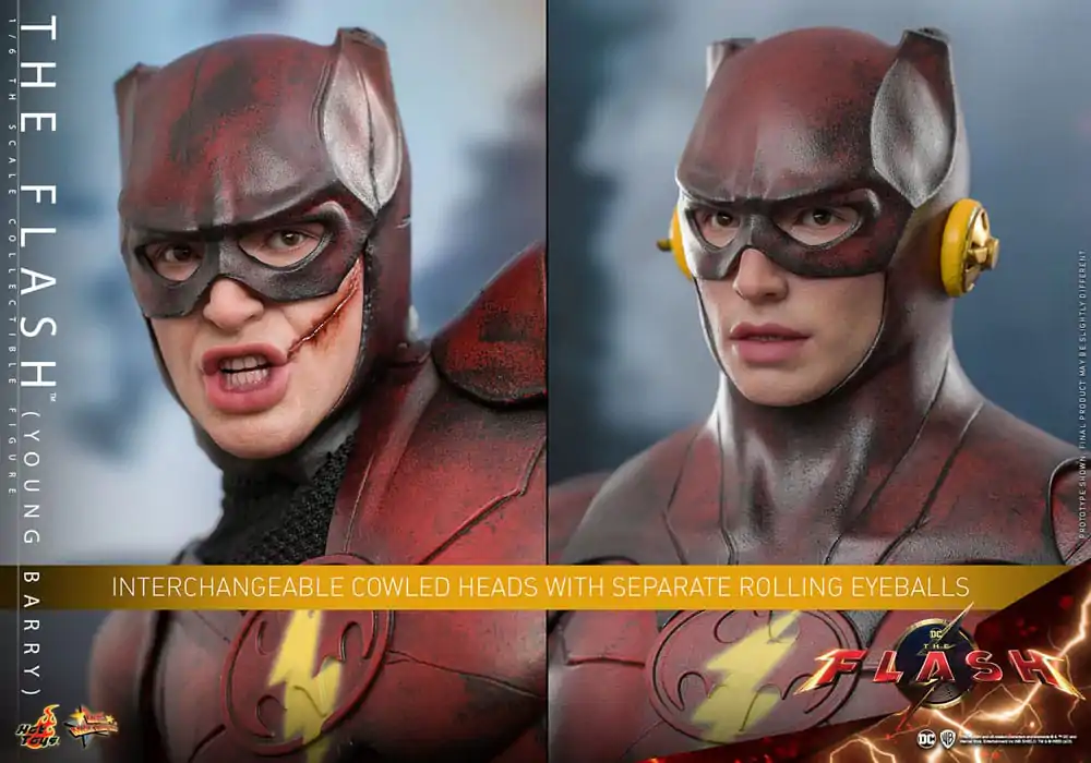 The Flash Movie Masterpiece Akčná Figúrka 1/6 The Flash (Young Barry) 30 cm produktová fotografia